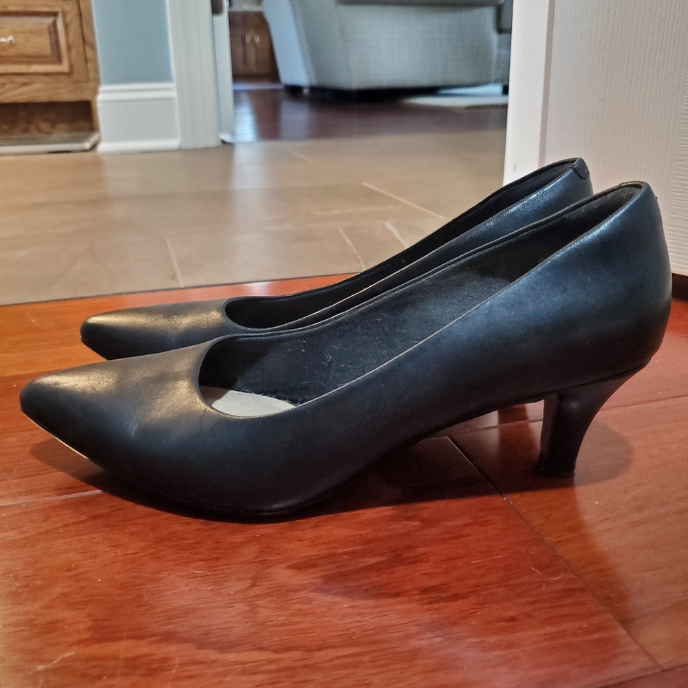 Clarks Black Heels